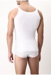 Tank Top Narrow Shoulder 1100 in Ribbed Cotton The Classics