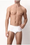 Briefs 1223 in Ribbed  Privilegio double mercerized cotton