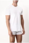 Crew-neck T-Shirt 1328 in Natural Comfort Cotton