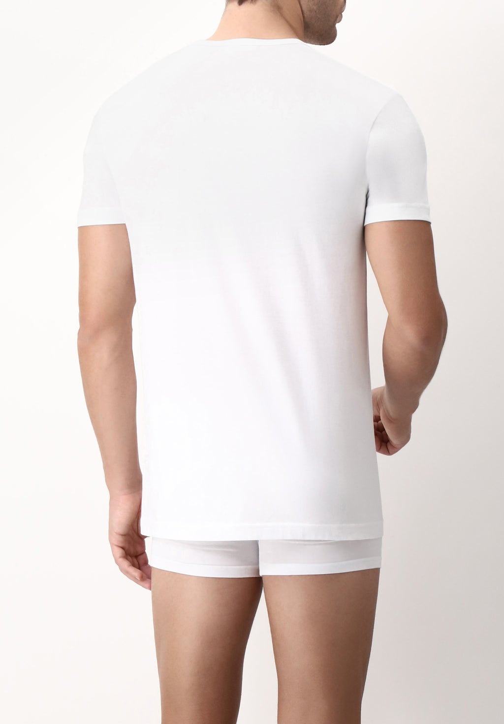 Crew-neck T-Shirt 1328 in Natural Comfort Cotton