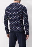 Interlock Cotton Interlock Long Pyjamas Ski Print