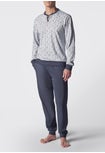 Beach Print Light Cotton Jersey Long Pyjamas
