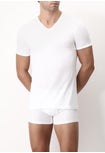 T-Shirt con Scollo a V 5324 in Cotone Natural Comfort