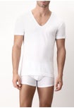 T-Shirt con Scollo a V profondo 5326 in Cotone Natural Comfort