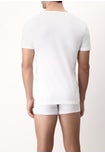 T-Shirt con Scollo a V profondo 5326 in Cotone Natural Comfort